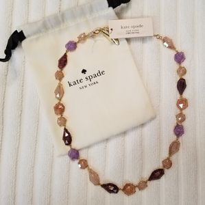 Kate Spade Multi Stone Collar Necklace NEW!!
